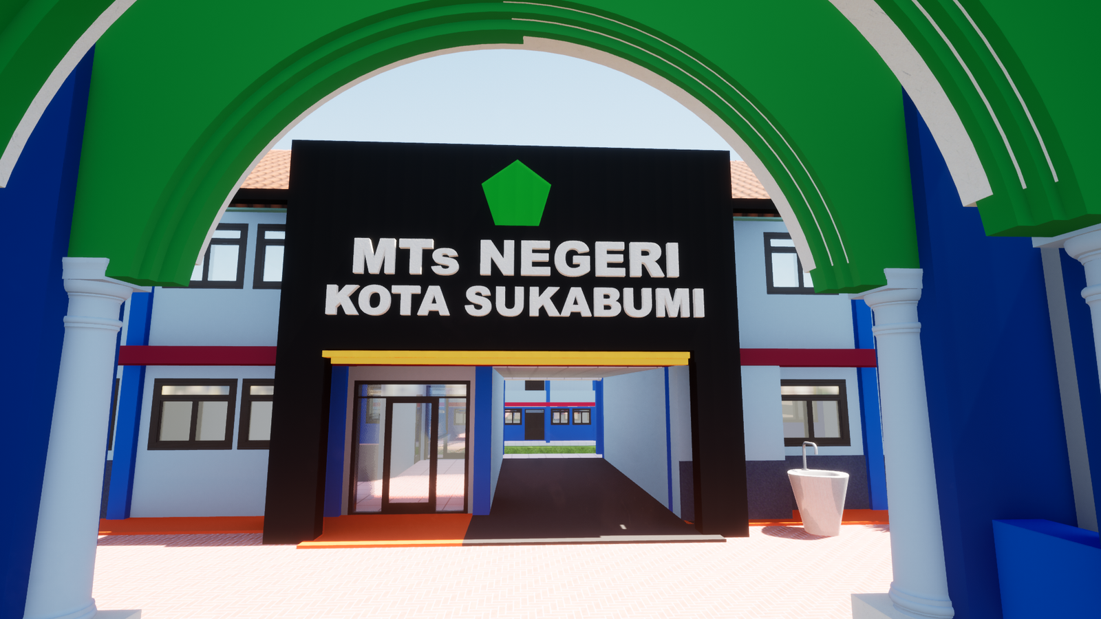Gerbang MtsN Kota Sukabumi